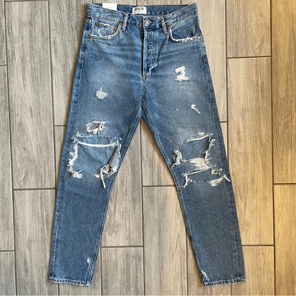 AGOLDE Jamie High Rise Classic in Kinetic